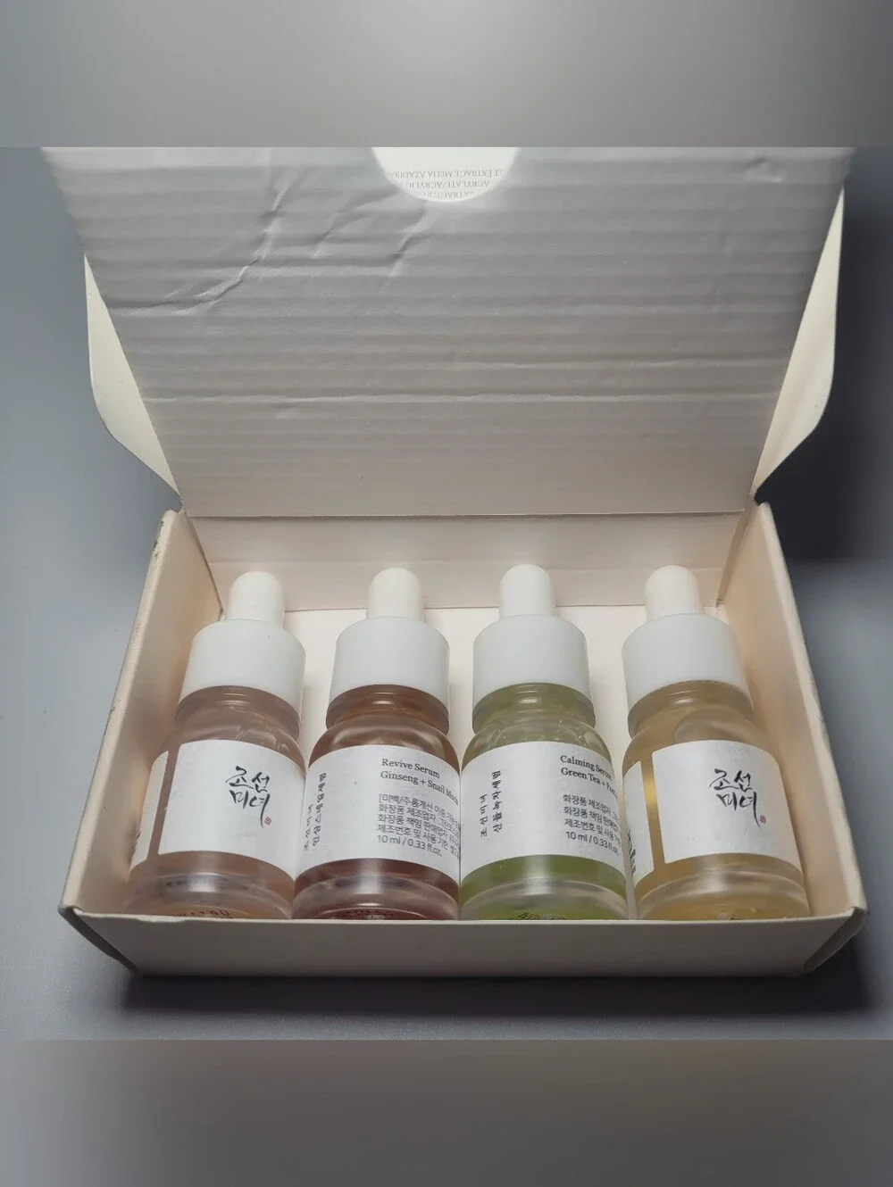 Beauty of Joseon Hanbang Serum Discovery Kit Gift Set Moisturizing Tester Travel